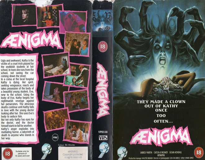 AENIGMA VHS COVER