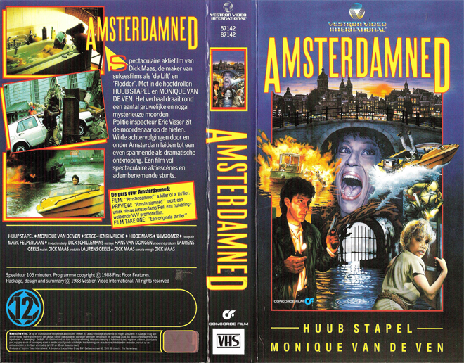 AMSTERDAMNED VERSION 1 VHS COVER