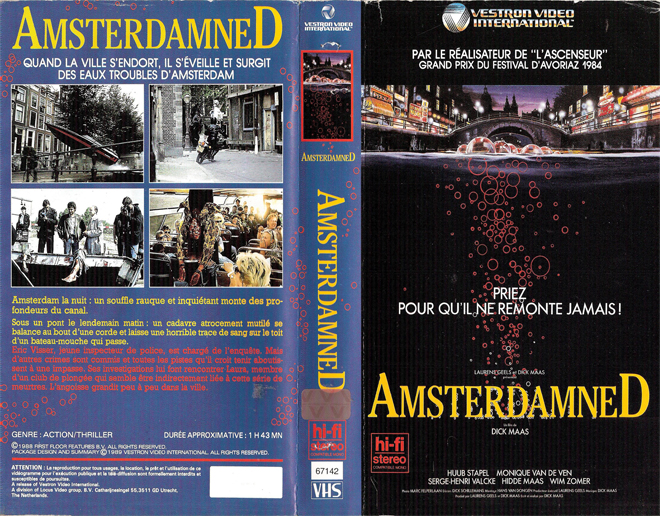 AMSTERDAMNED VERSION 3 VHS COVER