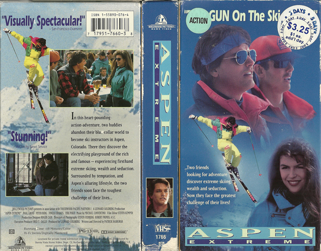 ASPEN EXTREME VHS COVER