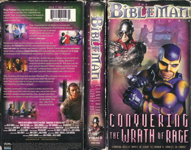 THE BIBLEMAN ADVENTURE : CONQUERING THE WRATH OF RAGE