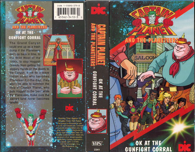 CAPTAIN PLANET AND THE PLANETEERS : OK AT THE GUNFIGHT CORRAL