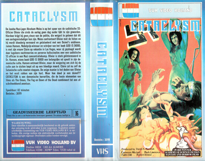 CATACLYSM VHS COVER