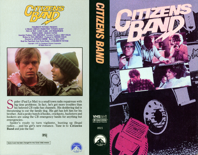 CITIZENS BAND VHS COVER