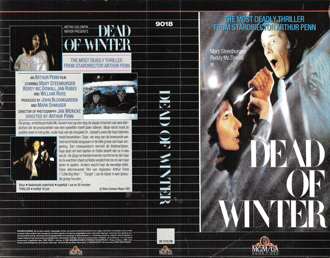 DEAD OF WINTER VHS COVER