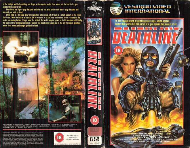 DEATHLINE VHS COVER