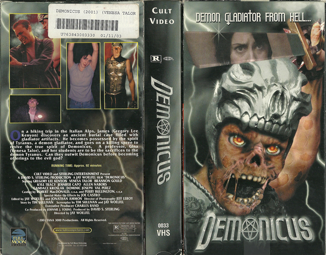DEMONICUS VHS COVER