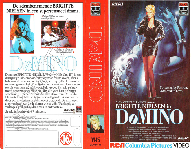 DOMINO VHS COVER