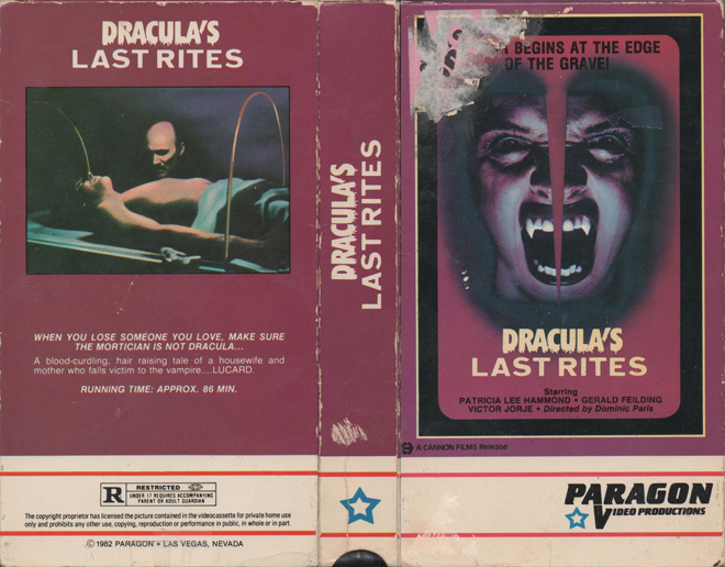 DRACULA'S LAST RITES - SUBMITTED BY RYAN GELATIN
