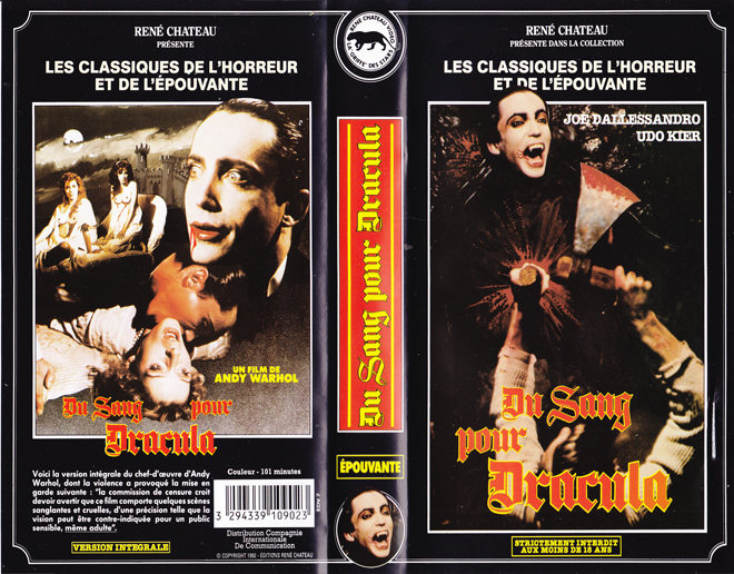 DU SANG POUR DRACULA - SUBMITTED BY VINCENT KAVAKO