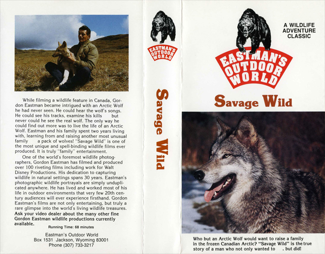 EASTMAN'S OUTDOOR WORLD : SAVAGE WILD, VHS COVERS - SUBMITTED BY GEMIE FORD