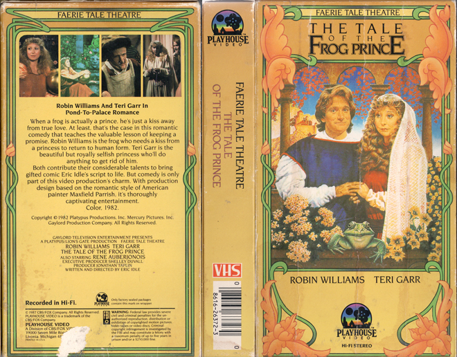 FAERIE TALE THEATRE : THE TALE OF THE FROG PRINCE