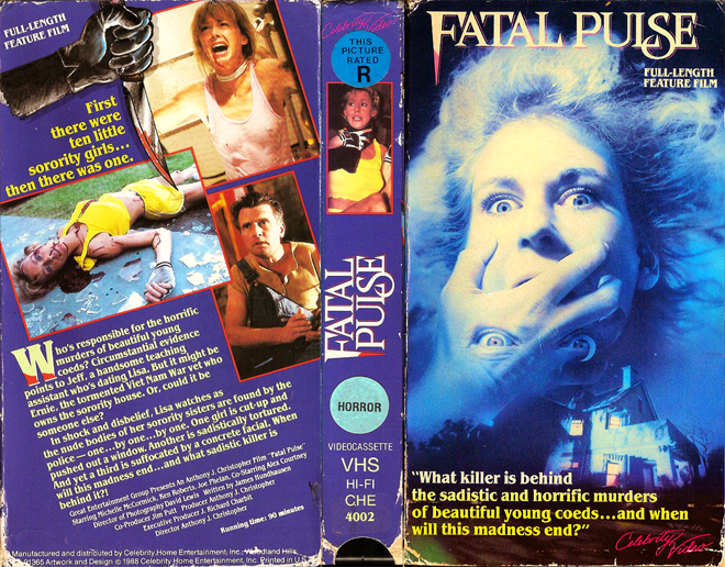FATAL PULSE VHS COVER