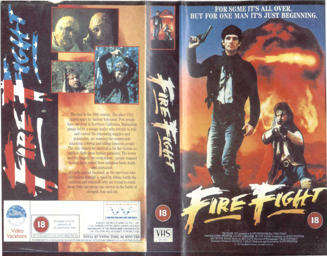 FIRE FIGHT VHS COVER