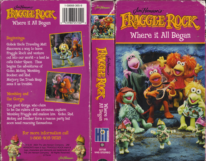FRAGGLE ROCK : WHERE IT ALL BEGAN
