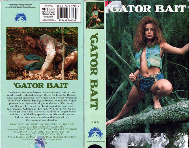 GATOR BAIT 2 VHS COVER