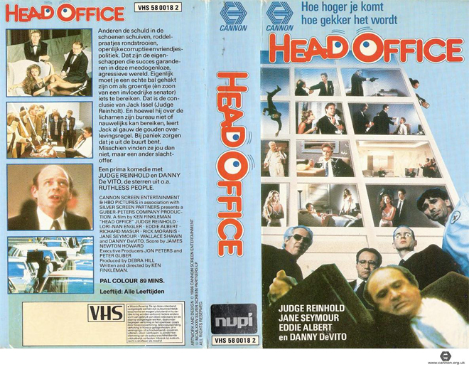 HEAD OFFICE, THRILLER, ACTION, HORROR, SCIFI, ACTION VHS COVER, HORROR VHS COVER, BLAXPLOITATION VHS COVER, HORROR VHS COVER, ACTION EXPLOITATION VHS COVER, SCI-FI VHS COVER, MUSIC VHS COVER, SEX COMEDY VHS COVER, DRAMA VHS COVER, SEXPLOITATION VHS COVER, BIG BOX VHS COVER, CLAMSHELL VHS COVER, VHS COVER, VHS COVERS, DVD COVER, DVD COVERS