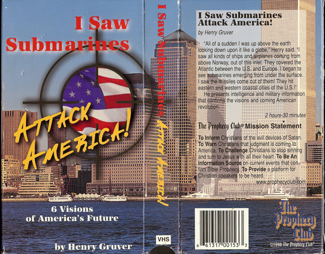 I SAW SUBMARINES ATTACK AMERICA - SUBMITTED BY ROSS JOHANSSON