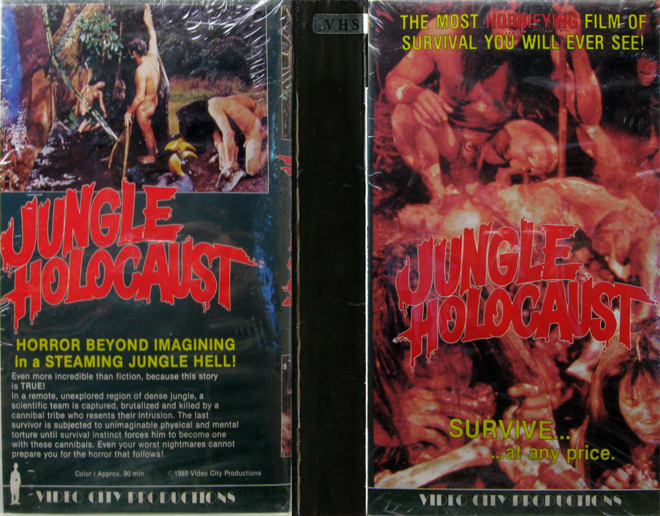 JUNGLE HOLOCAUST VHS COVER