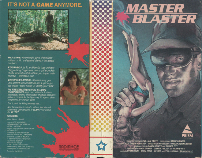 MASTER BLASTER VHS COVER