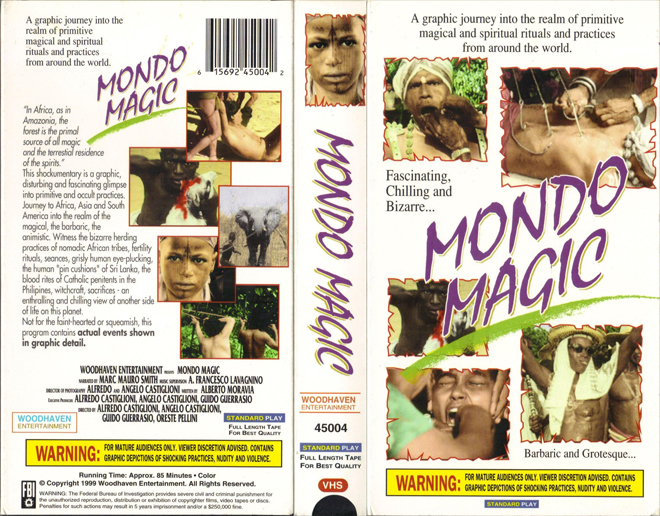 MONDO MAGIC VHS COVER