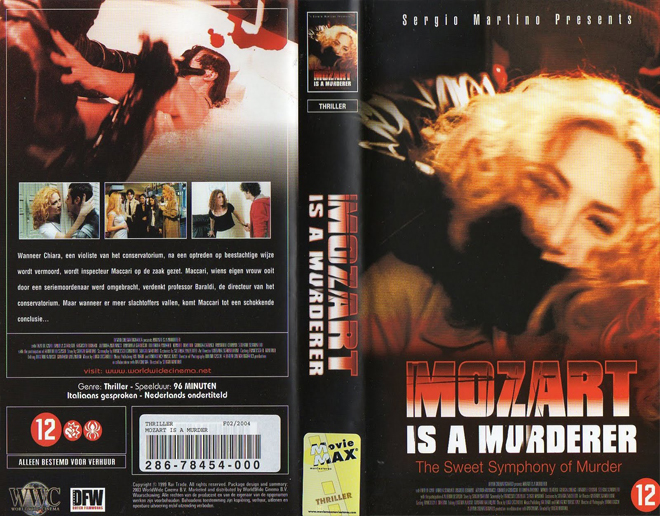 MOZART IS A MURDERER VHS COVER
