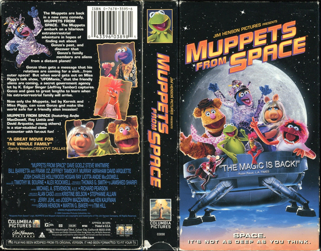 MUPPETS FROM SPACE, HORROR, BLAXPLOITATION, HORROR, ACTION EXPLOITATION, SCI-FI, MUSIC, SEX COMEDY, DRAMA, SEXPLOITATION, VHS COVER, VHS COVERS, DVD COVER, DVD COVERS