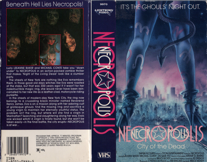 NECROPOLIS VHS COVER