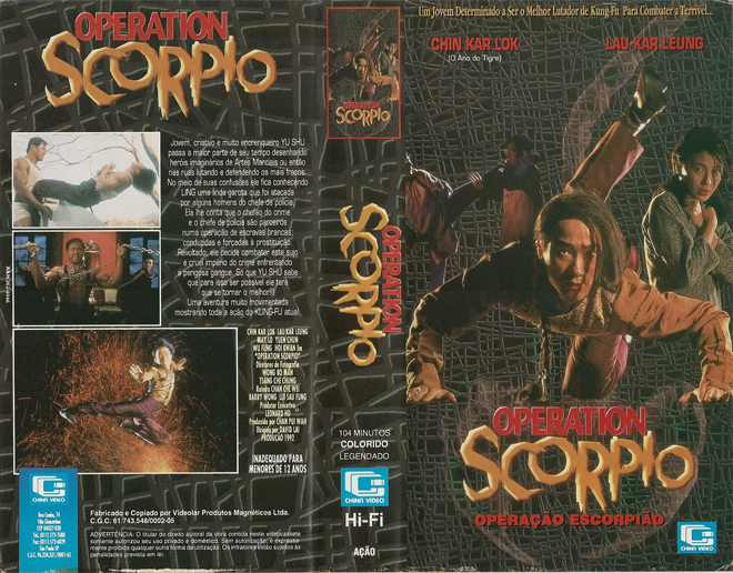 OPERATION SCORPIO VHS COVER