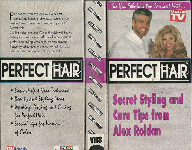 PERFECT HAIR VHS COVER