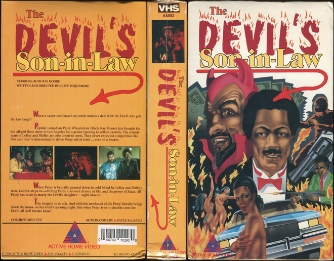 PETEY WHEATSTRAW AKA THE DEVIL'S SON IN LAW VHS COVER
