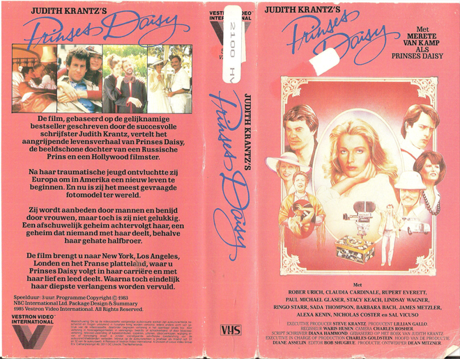 PRINCESS DAISY VHS COVER, VHS COVERS