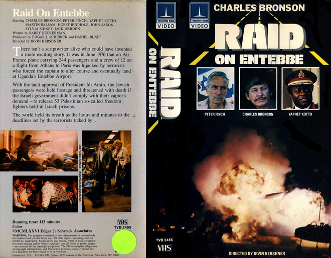 RAID ON ENTEBBE - SUBMITTED BY PAUL TOMLINSON 