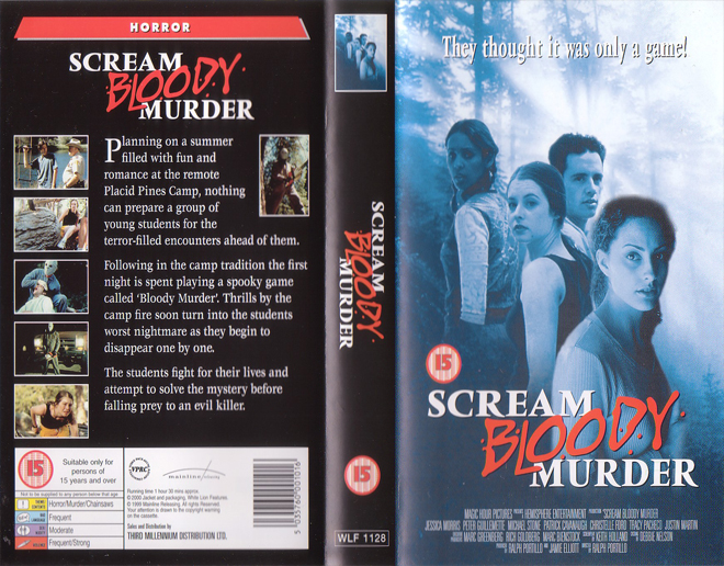 SCREAM BLOODY MURDER VHS COVER
