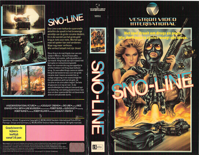 SNO-LINE VHS COVER