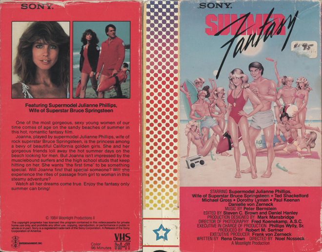 SUMMER FANTASY VHS COVER