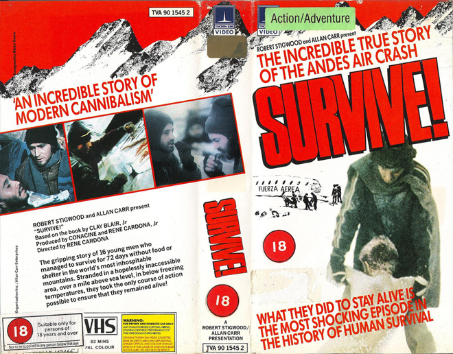 SURVIVE VHS COVER
