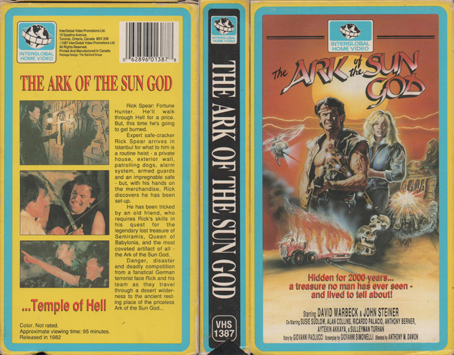 THE ARK OF THE SUN GOD DAVID WARBECK - SUBMITTED BY RYAN GELATIN