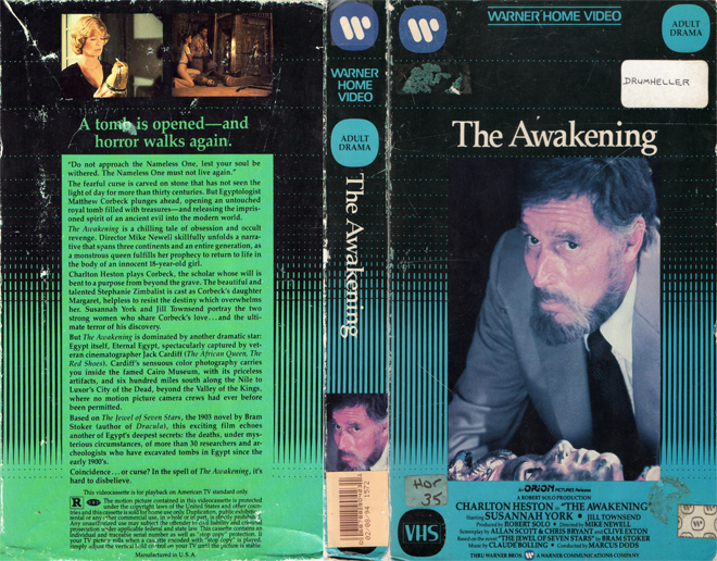 THE AWAKENING VHS COVER
