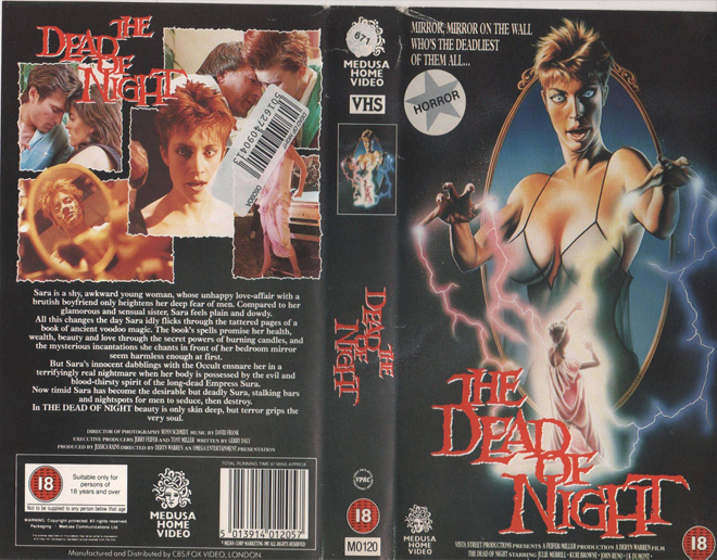 THE DEAD OF NIGHT - SUBMITTED BY KYLE DANIELS, VHS COVERS 