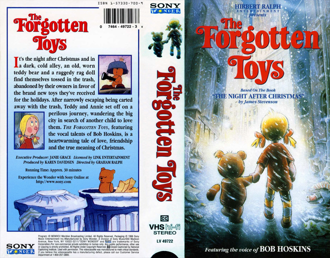 THE FORGOTTEN TOYS - SUBMITTED BY GEMIE FORD
