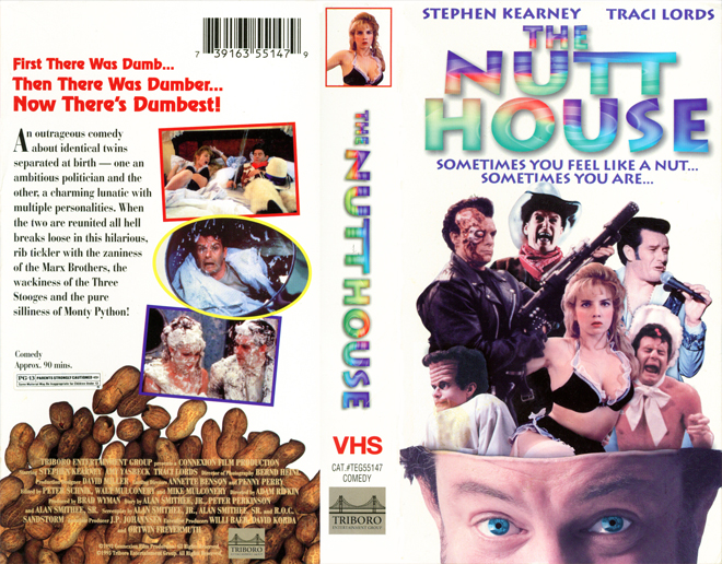 THE NUTT HOUSE VHS COVER