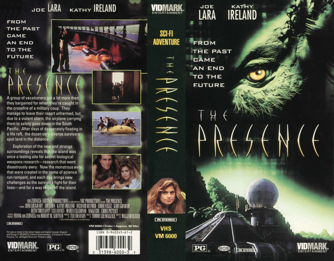 THE PRESENCE, VHS COVERS - SUBMITTED BY GEMIE FORD