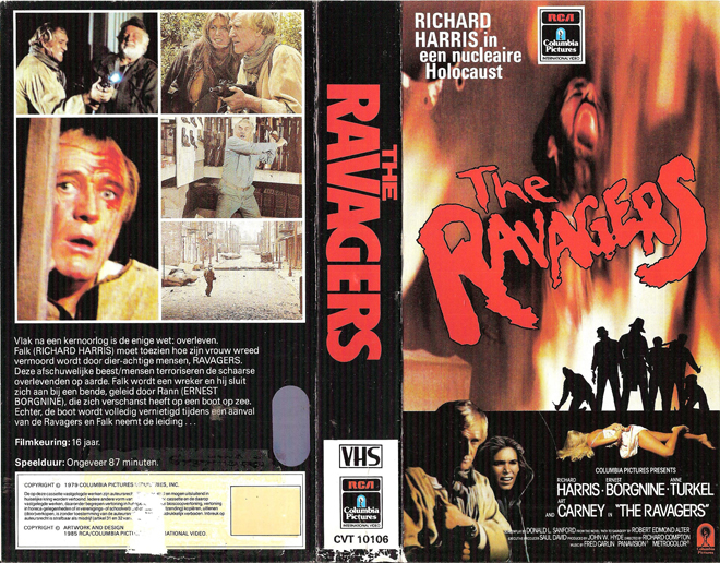 THE RAVAGERS VHS COVER