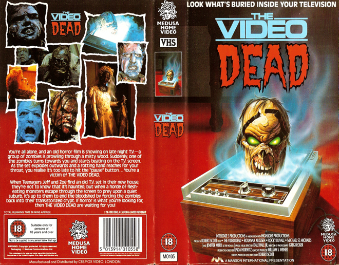 THE VIDEO DEAD VHS COVER