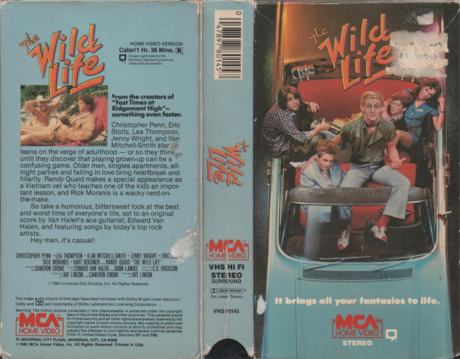 THE WLD LIFE, VHS COVERS - SUBMITTED BY RYAN GELATIN