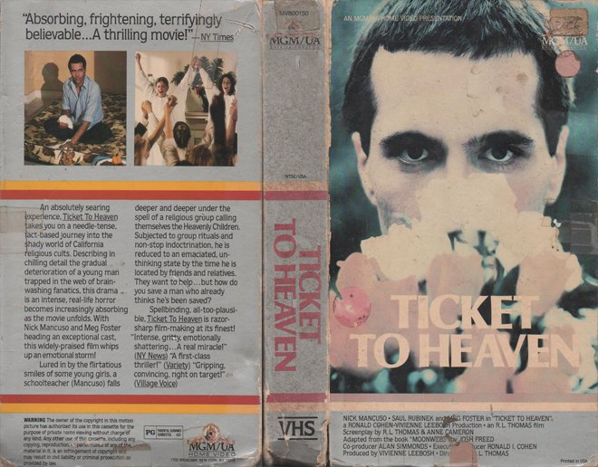 TICKET TO HEAVEN VHS COVER - SUBMITTED BY RYAN GELATIN