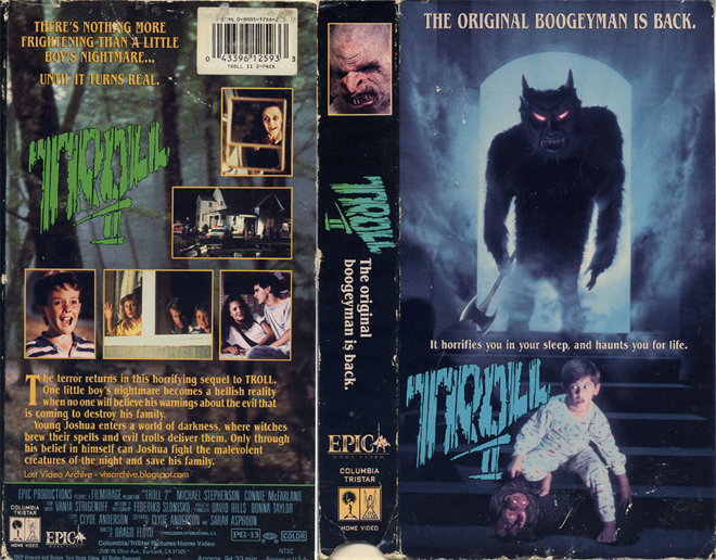 TROLL 2 VHS COVER