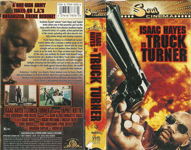 TRUCK TURNER VHS COVER