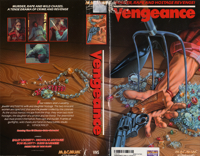 VENGEANCE VHS COVER